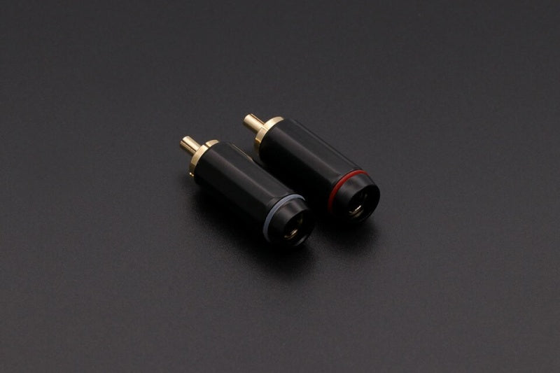 R-Connector Professional Grade Phono RCA plugs (Pair)