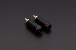 R-Connector Professional Grade Phono RCA plugs (Pair)